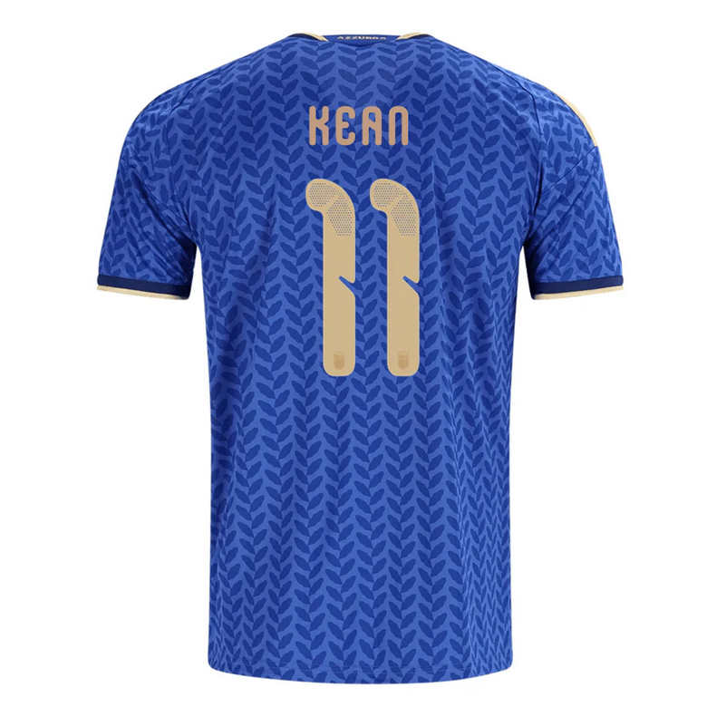 Italien Hemma VM 2026 Herr – Moise Kean #11 matchtröja