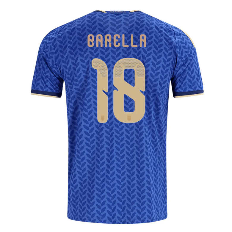 Italien Hemma VM 2026 Herr – Nicolò Barella #18 Blå matchtröja