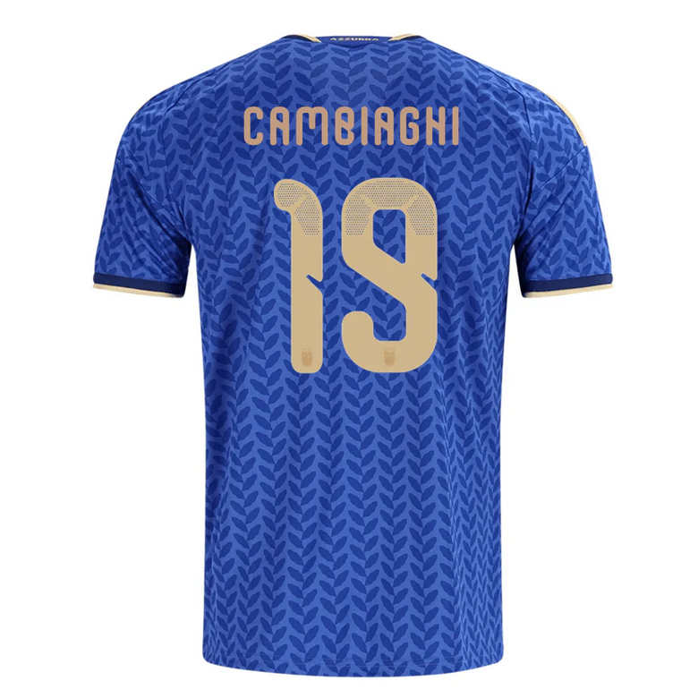 Italien Hemma VM 2026 Herr – Nicolò Cambiaghi #19 matchtröja