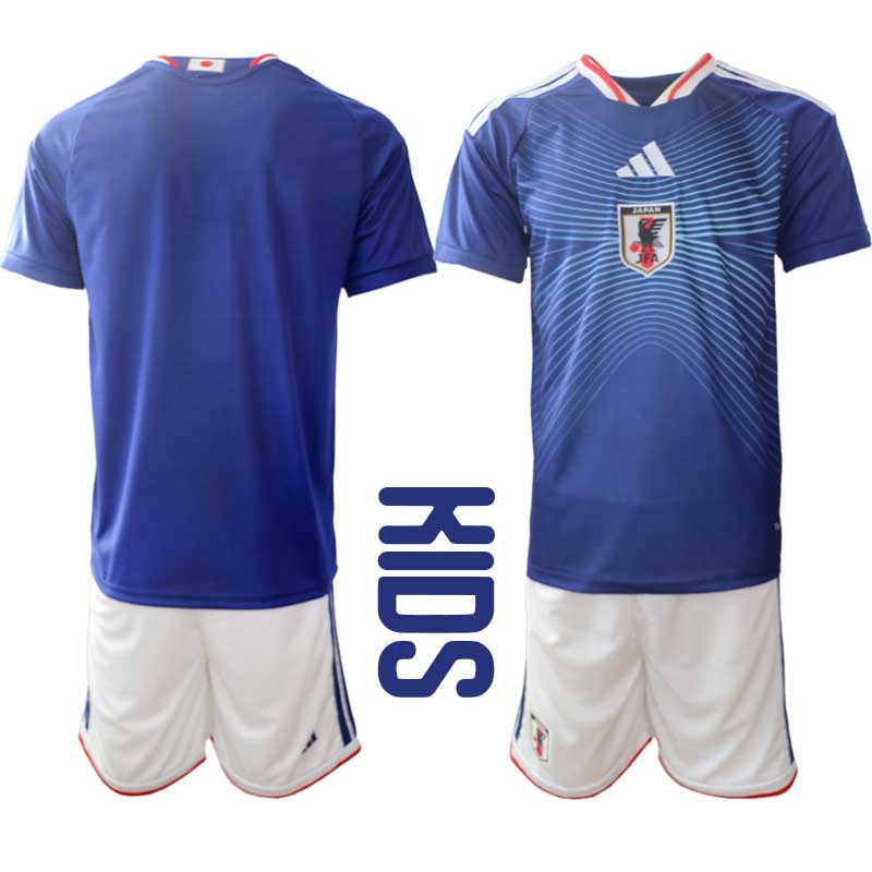 Japan Hemma VM 2026 Barn Kortärmad matchtröja + Shorts
