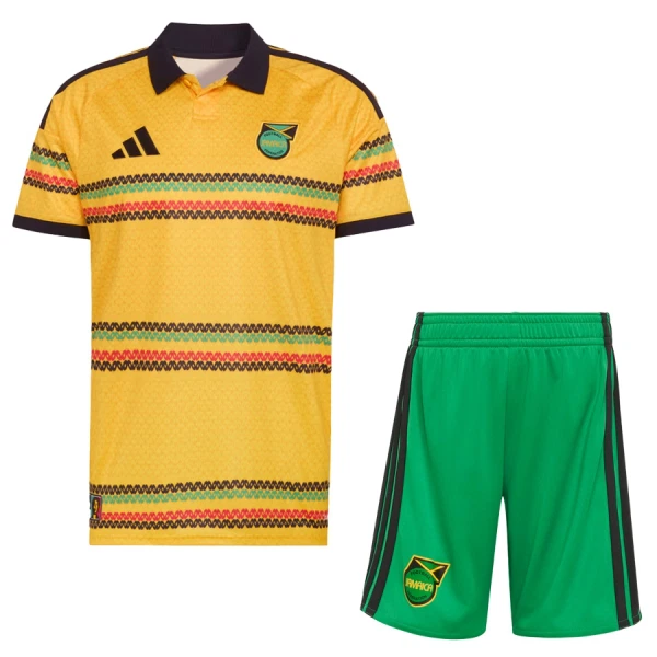 Jamaica Hemmaställ VM 2026 Barn Kortärmad Matchtröja + Shorts