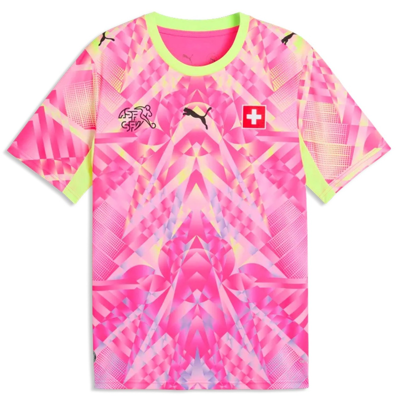 Schweiz tröja VM 2026 Målvakt Herr Borta Kortärmad Landslagströja