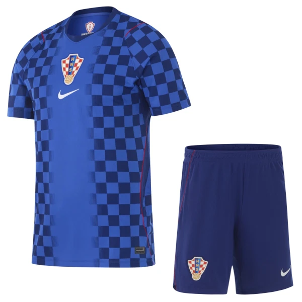 Kroatien Bortaställ VM 2026 Barn Kortärmad Matchtröja + Shorts