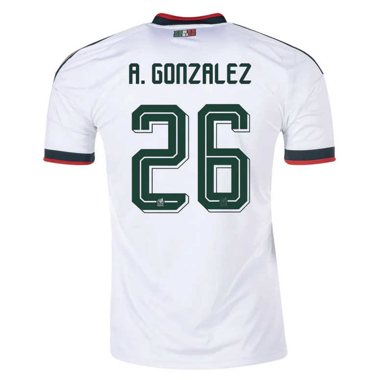 Mexiko Borta VM 2026 Herr – Armando González #26 matchtröja