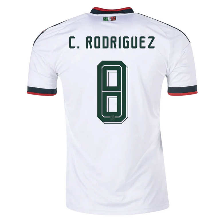 Mexiko Borta VM 2026 Herr – Carlos Rodríguez #8 matchtröja