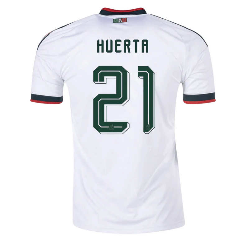 Mexiko Borta VM 2026 Herr – César Huerta #21 matchtröja