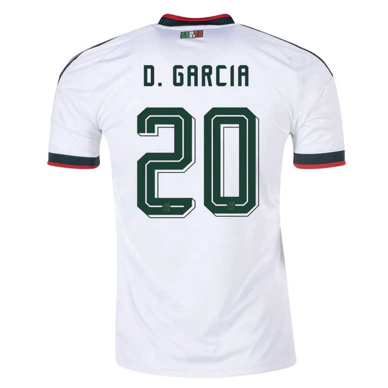 Mexiko Borta VM 2026 Herr – Denzell García #20 matchtröja
