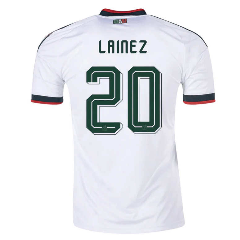 Mexiko Borta VM 2026 Herr – Diego Lainez #20 matchtröja