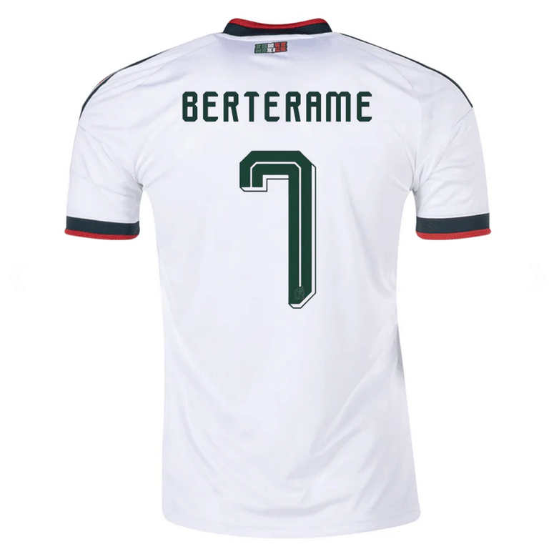 Mexiko Borta VM 2026 Herr – Germán Berterame #7 matchtröja