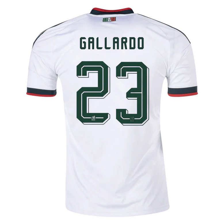 Mexiko Borta VM 2026 Herr – Jesús Gallardo #23 matchtröja