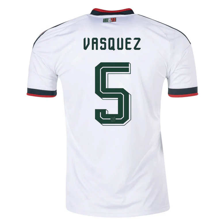 Mexiko Borta VM 2026 Herr – Johan Vásquez #5 matchtröja