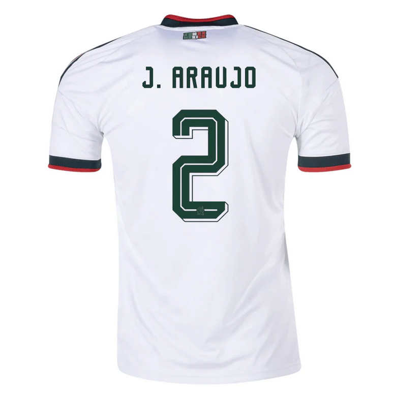 Mexiko Borta VM 2026 Herr – Julián Araujo #2 matchtröja