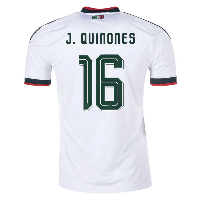 Mexiko Borta VM 2026 Herr – Julián Quiñones #16 matchtröja