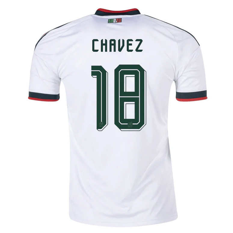 Mexiko Borta VM 2026 Herr – Luis Chávez #18 matchtröja