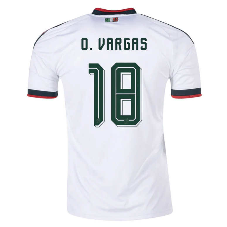 Mexiko Borta VM 2026 Herr – Obed Vargas #18 matchtröja