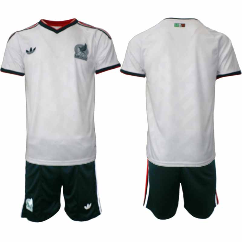 Mexiko Bortatröja VM 2026 Herr Kortärmad matchtröja + Shorts