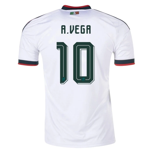 Mexiko Bortatröja VM 2026 Herr – Alexis Vega #10 tröja