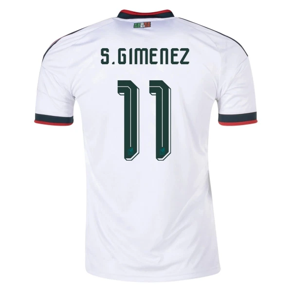 Mexiko Bortatröja VM 2026 Herr – Santiago Giménez #11 tröja