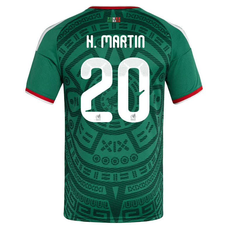 Mexiko Hemma VM 2026 Herr – Henry Martín #20 matchtröja
