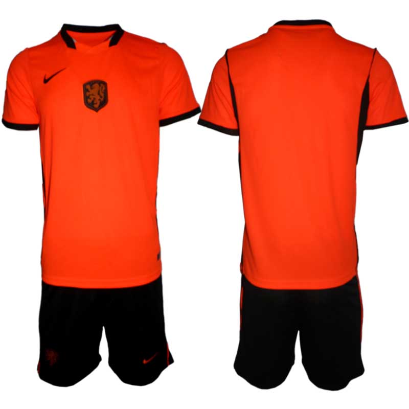 Nederländerna VM 2026 Hemma Herr – matchtröja och Shorts Set