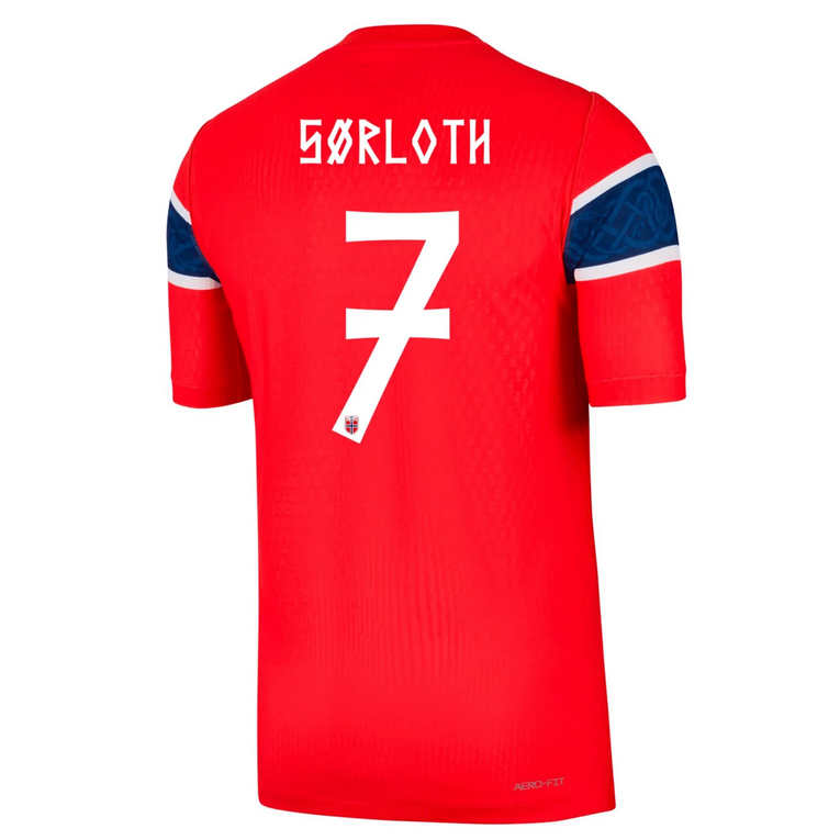 Norge Hemma VM 2026 Herr – Alexander Sørloth #7 matchtröja