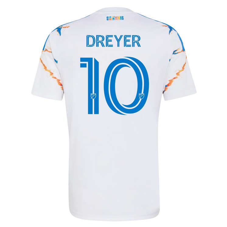 San Diego FC Borta 2026/27 Herr – Anders Dreyer #10 matchtröja
