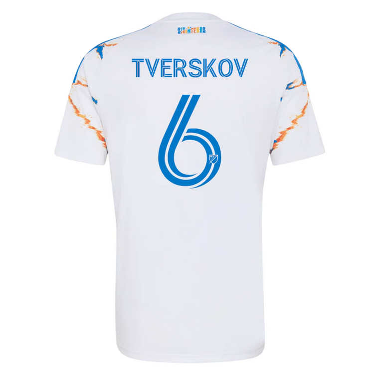San Diego FC Borta 2026/27 Herr – Jeppe Tverskov #6 matchtröja