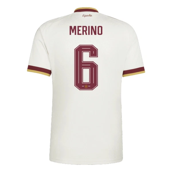 Spanien Bortatröja VM 2026 Herr – Mikel Merino #6 Tröja