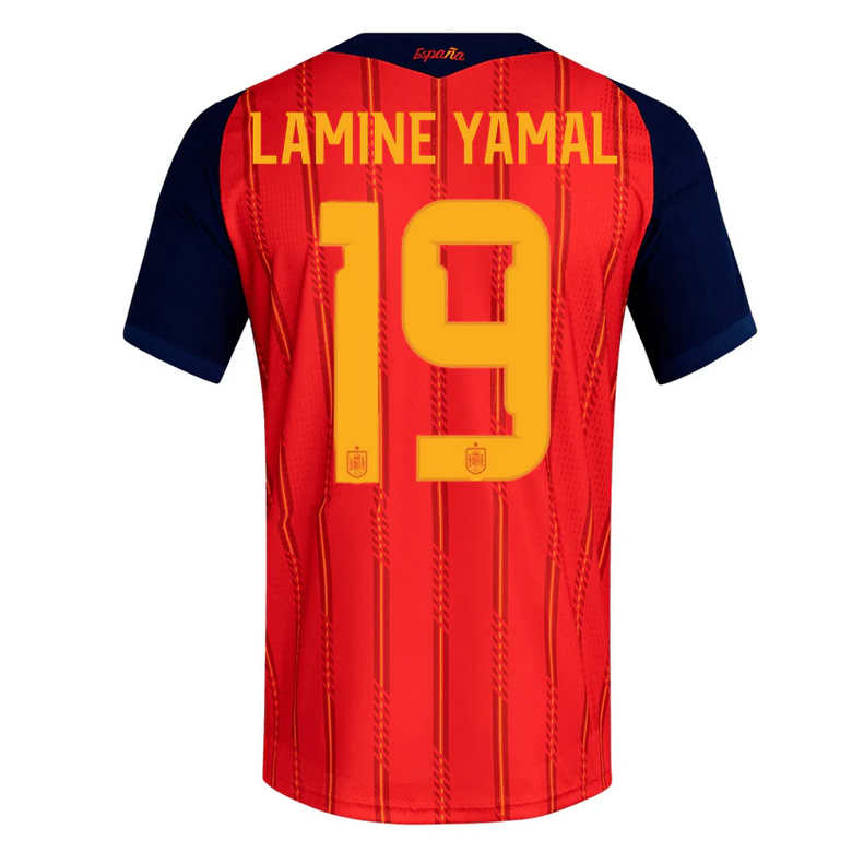 Spanien Hemma VM 2026 Herr – Lamine Yamal #19 matchtröja
