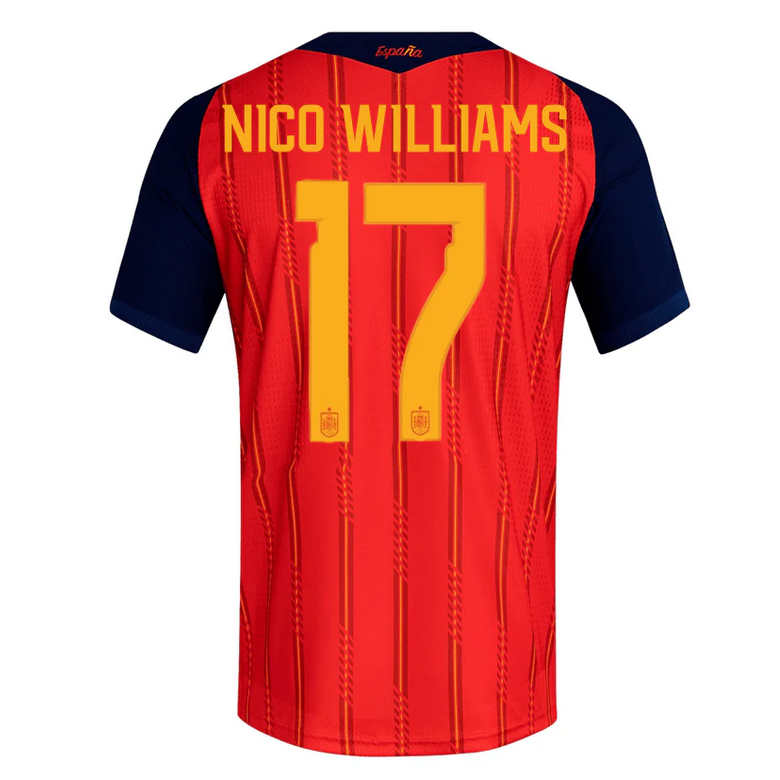 Spanien Hemma VM 2026 Herr – Nico Williams #17 matchtröja