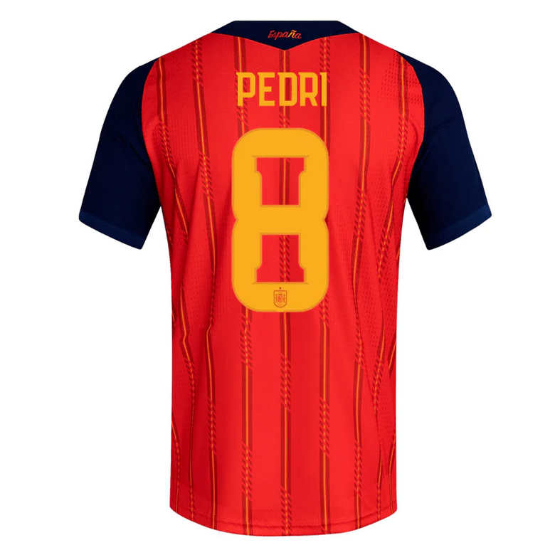 Spanien Hemma VM 2026 Herr – Pedri #8 matchtröja
