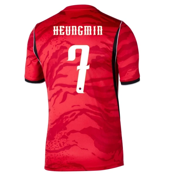 Sydkorea Hemmatröja VM 2026 Herr – Son Heung-min #7 Matchtröja