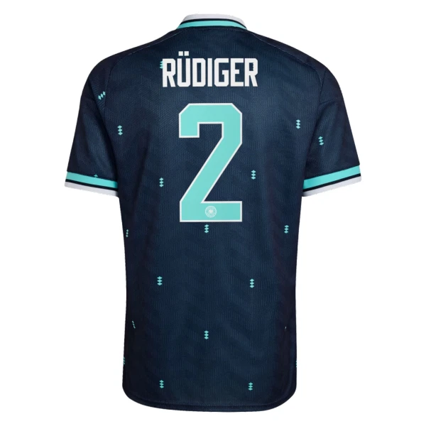 Tyskland Borta VM 2026 Herr – Antonio Rüdiger #2 matchtröja