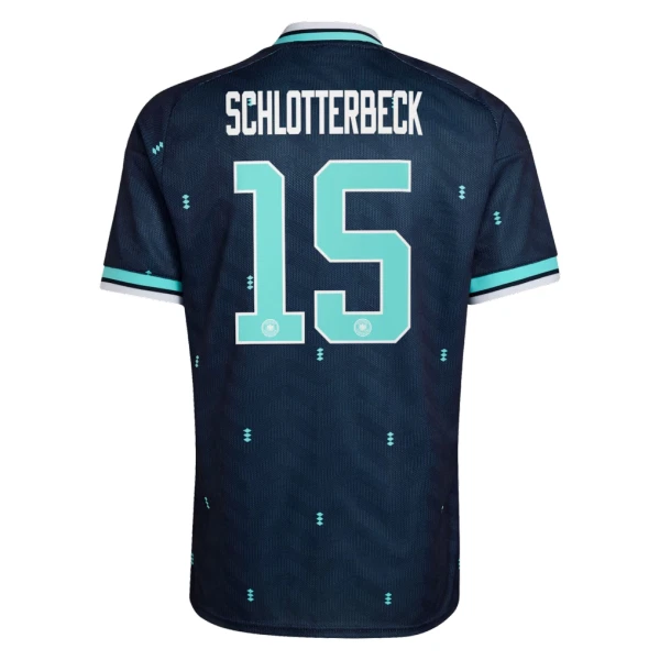 Tyskland Borta VM 2026 Herr – Nico Schlotterbeck #15 matchtröja