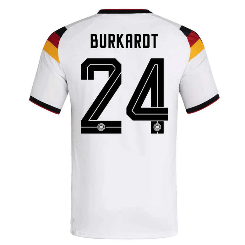 Tyskland Hemma VM 2026 Herr – Jonathan Burkardt #24 matchtröja