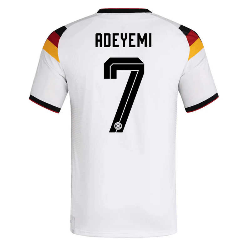 Tyskland Hemma VM 2026 Herr – Karim Adeyemi #7 matchtröja