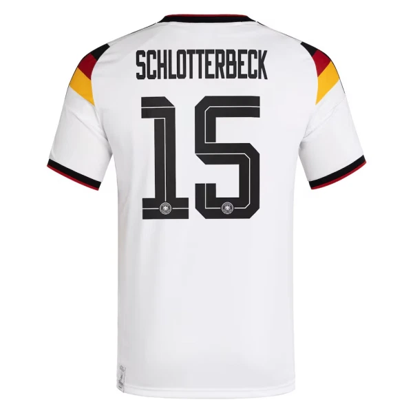 Tyskland Hemma VM 2026 Herr – Nico Schlotterbeck #15 matchtröja