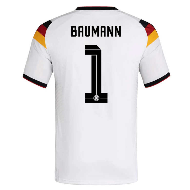 Tyskland Hemma VM 2026 Herr – Oliver Baumann #1 matchtröja