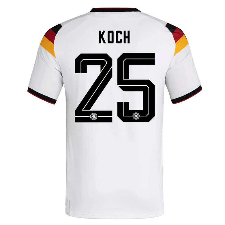 Tyskland Hemma VM 2026 Herr – Robin Koch #25 matchtröja