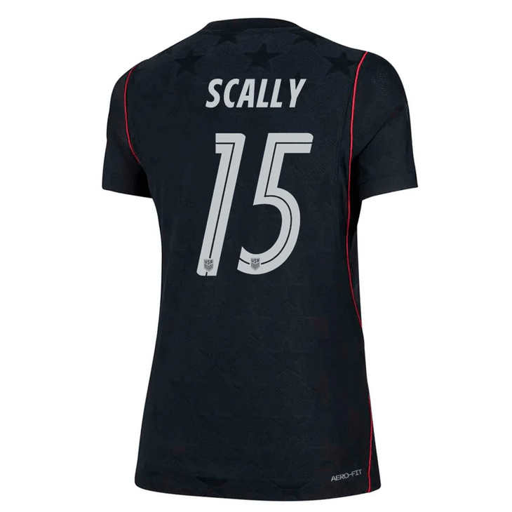 USA Borta VM 2026 Dam – Joe Scally #15 matchtröja