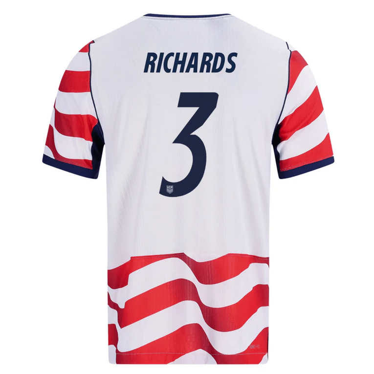 USA Hemma VM 2026 Herr – Chris Richards #3 matchtröja