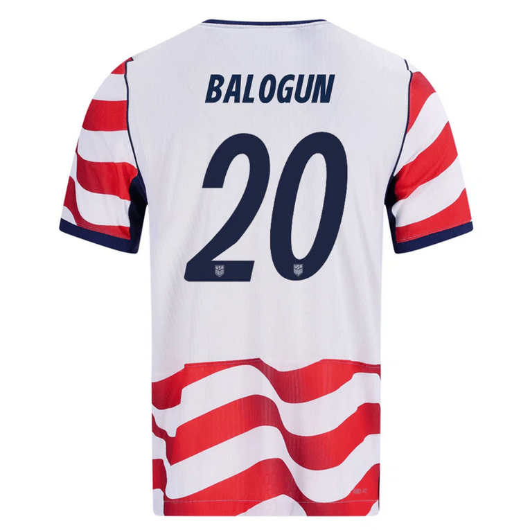 USA Hemma VM 2026 Herr – Folarin Balogun #20 matchtröja