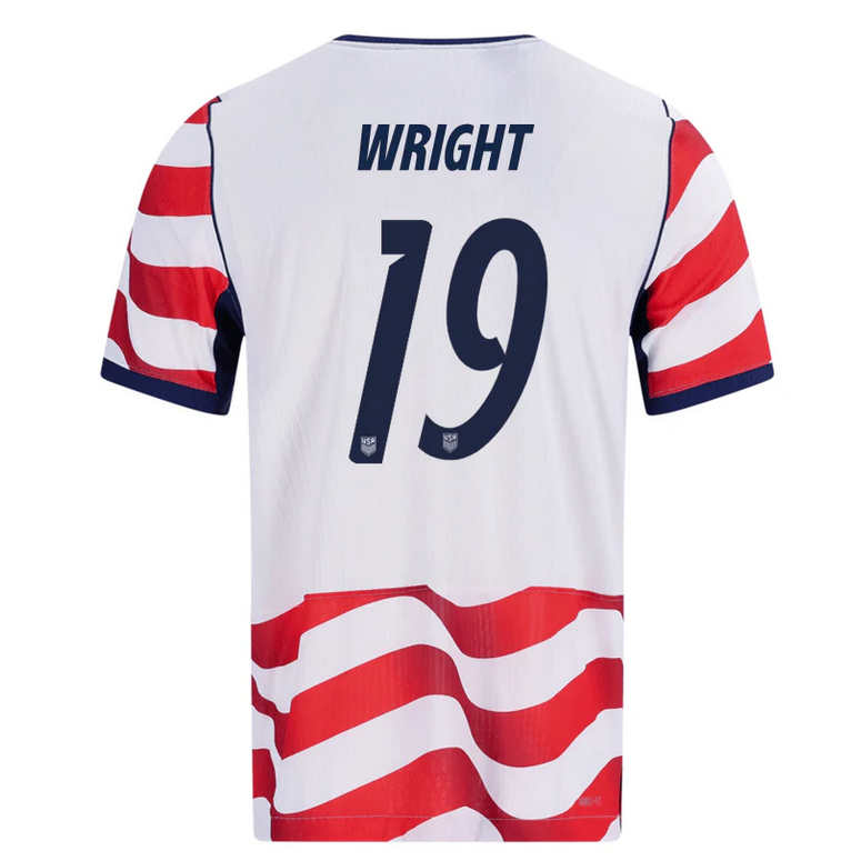 USA Hemma VM 2026 Herr – Haji Wright #19 matchtröja