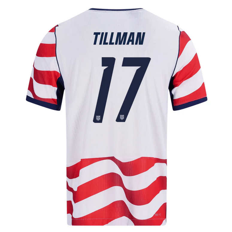 USA Hemma VM 2026 Herr – Malik Tillman #17 matchtröja