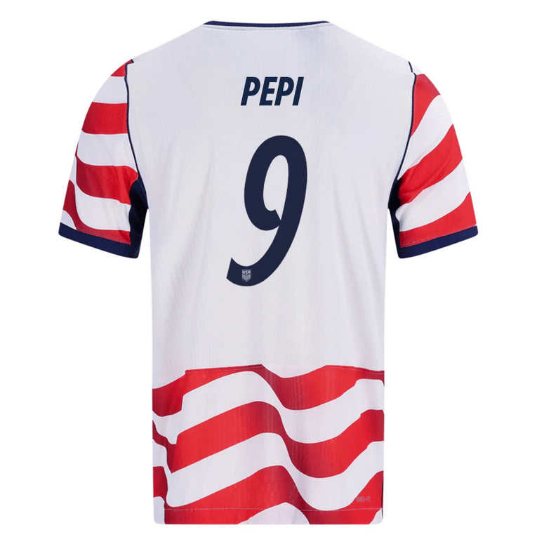 USA Hemma VM 2026 Herr – Ricardo Pepi #9 matchtröja
