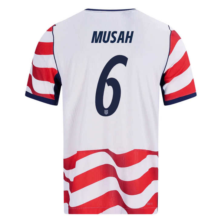 USA Hemma VM 2026 Herr – Yunus Musah #6 matchtröja