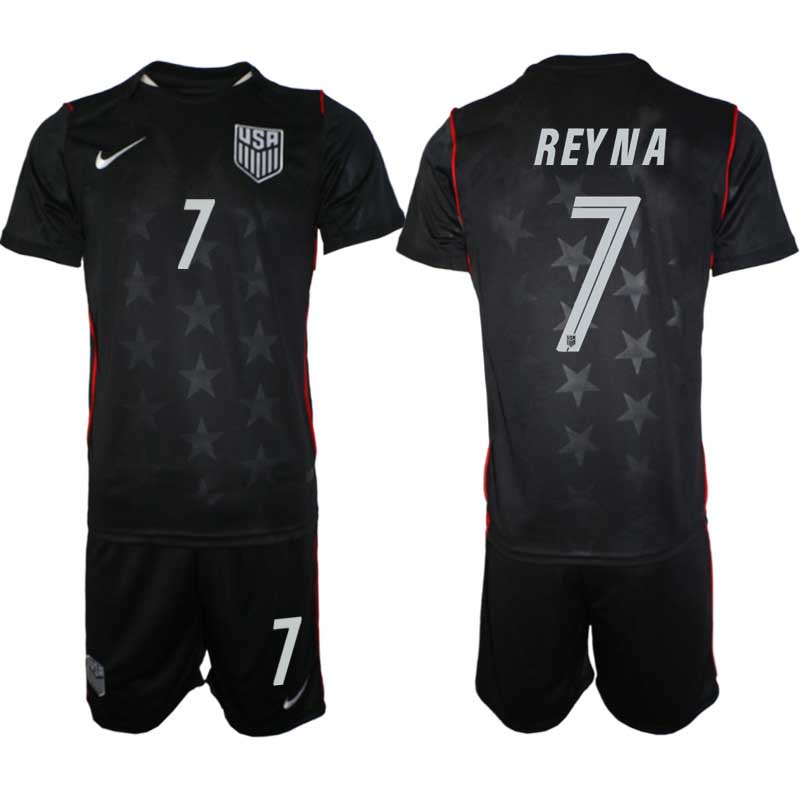 USA Landslagströja VM 2026 Borta Gio Reyna #7 Herr Fotbollströja Kit