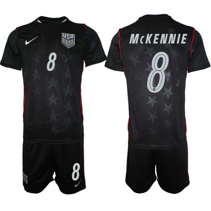 USA Landslagströja VM 2026 Borta Weston McKennie #8 Herr Fotbollströja Kit