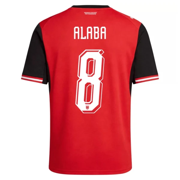 Österrike Hemma VM 2026 Herr – David Alaba #8 matchtröja