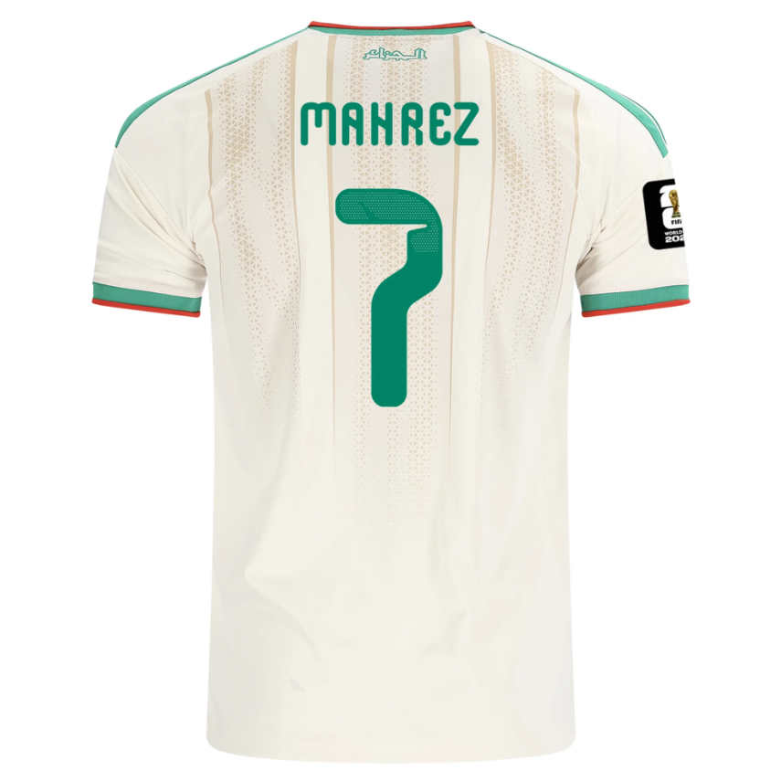 Algeriet Hemma VM 2026 Herr – Riyad Mahrez #7 Fotbollströjor (Med VM 2026-märke)